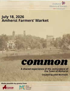 "common" – A Shared Audio Experience on the Amherst Town Common