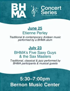 BHMA summer concerts