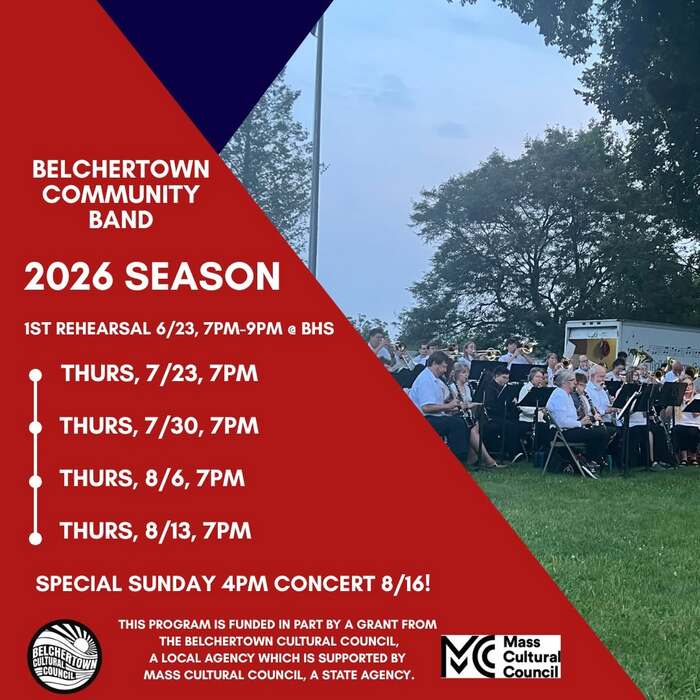 Belchertown Community Band 40th Season – Concerts on the Common