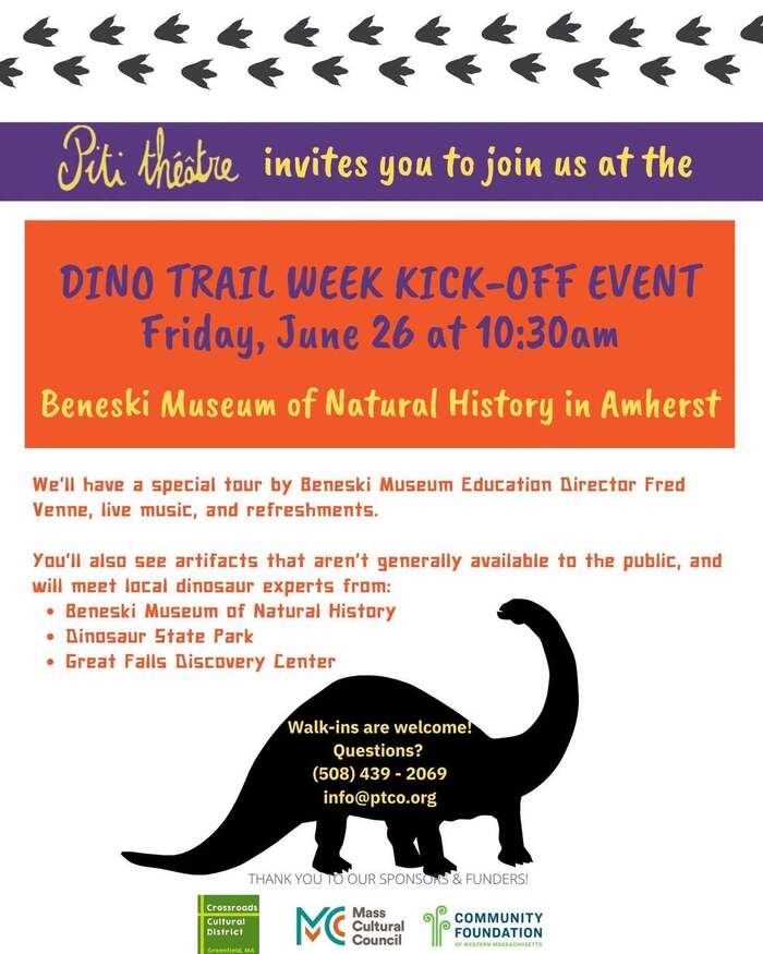 Dino Trail Week Kick-Off at Beneski Museum