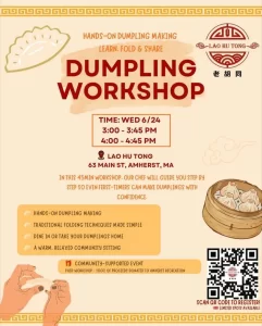 Hands-On Dumpling Making Workshop at Lao Hu Tong