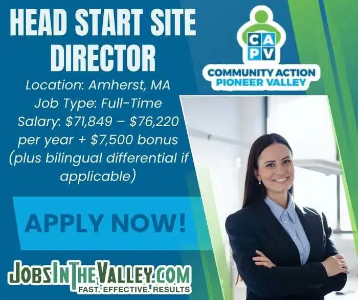 Community Action Hiring Head Start Site Director in Amherst