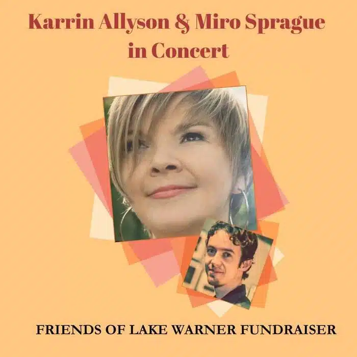 Karrin Allyson & Miro Sprague Fundraiser Concert for Friends of Lake Warner