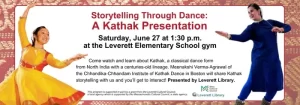 Kathak Dance Performance at Leverett Elementary