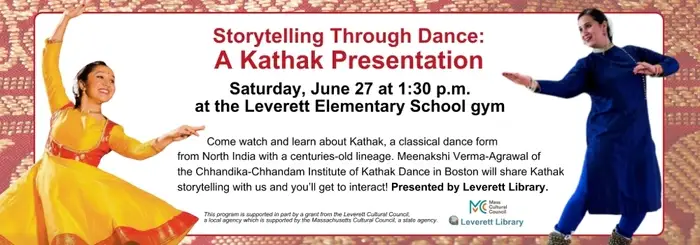 Kathak Dance Performance at Leverett Elementary