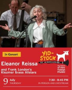 Eleanor Reissa & Frank London – Yidstock 2026