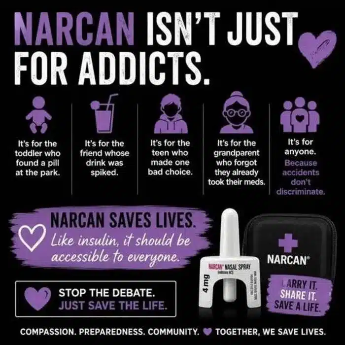 Narcan Awareness Popup on Belchertown Common