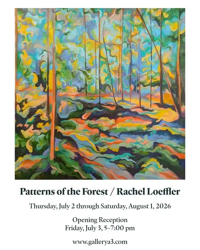 "Patterns of the Forest" Exhibit at Gallery A3