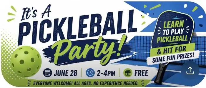Pickleball Party & Court Grand Opening at Buttery Brook Park