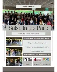 Salsa in the Park at Mill River Recreation Area June 2026
