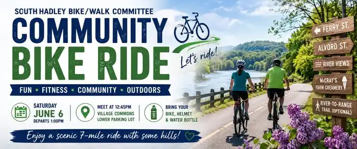 South Hadley Spring Community Bike Ride 2026
