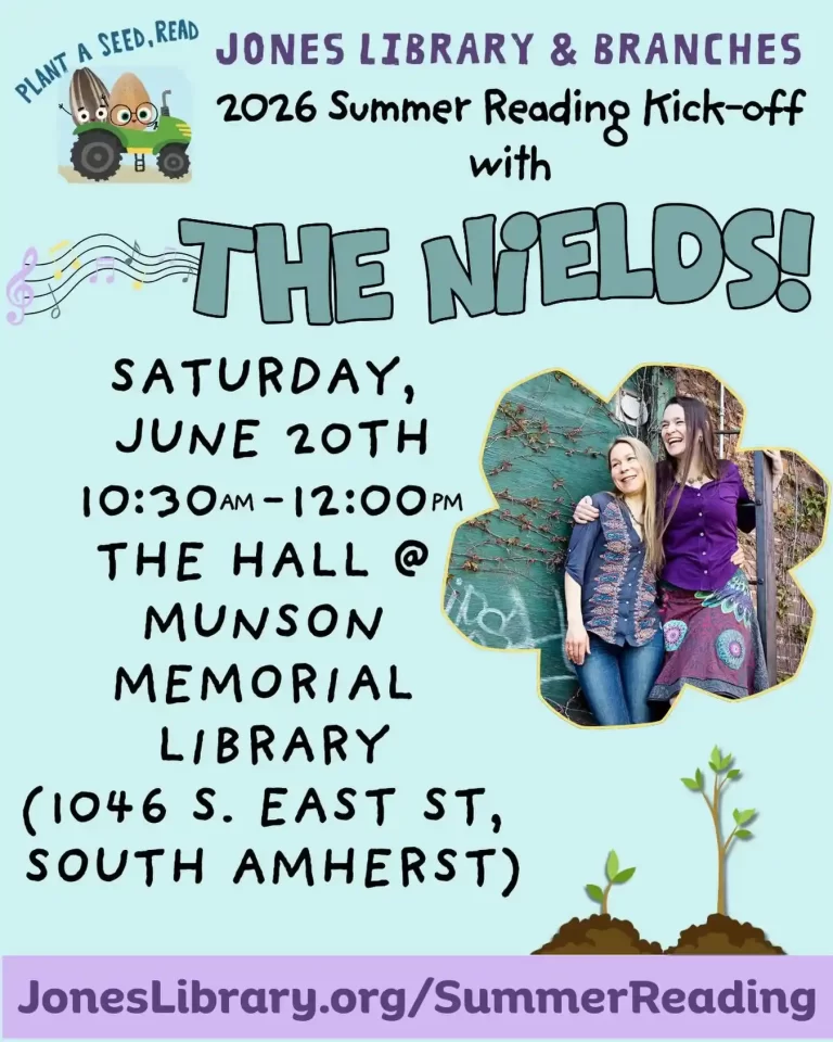 The Nields summer reading kick-off