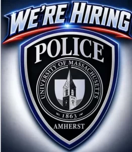 UMass Amherst Police Department Hiring Police Officers – Apply by July 18 2026