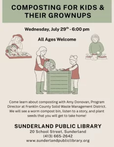 Worm Bin & Seed Planting at Sunderland Library