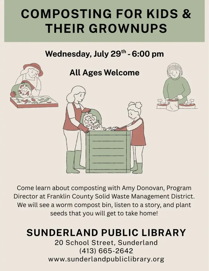 Worm Bin & Seed Planting at Sunderland Library