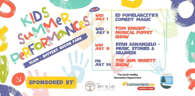 kids summer performances South Hadley