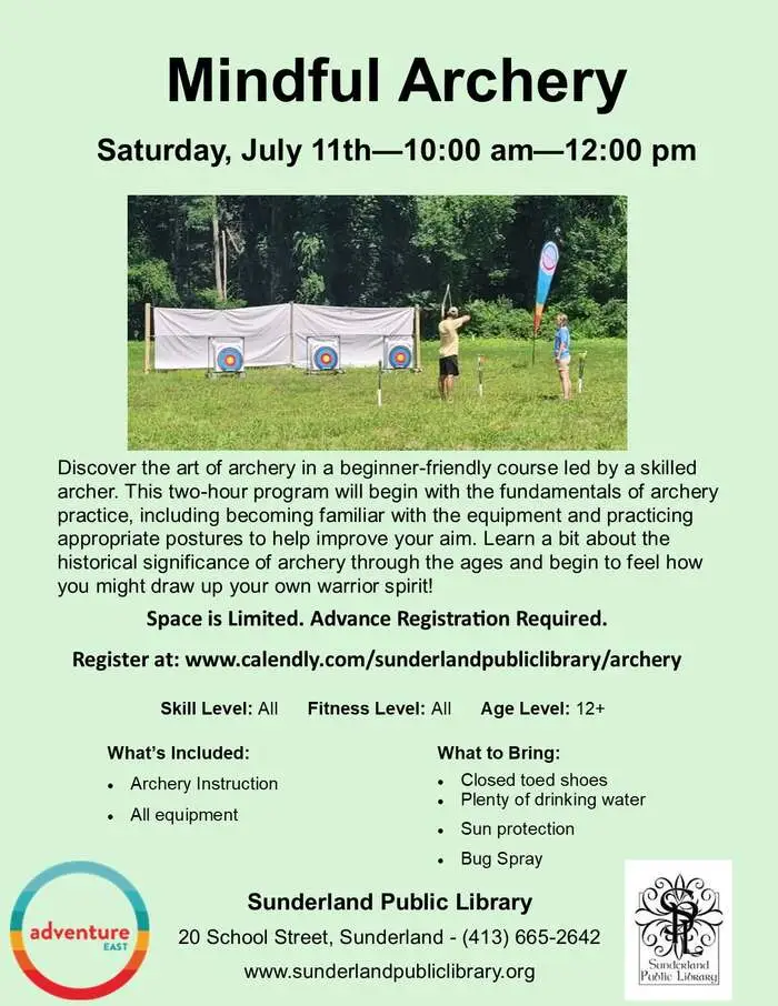 Mindful Archery at Sunderland Library