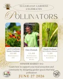 Pollinator Garden Day at Sugarloaf Gardens in Sunderland