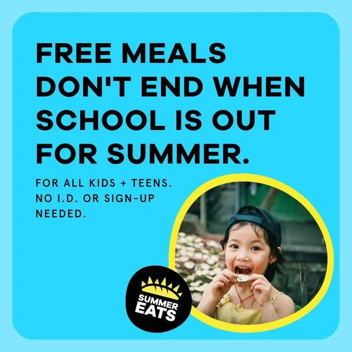 Free Summer Meals 2026 – Amherst, Multiple Locations