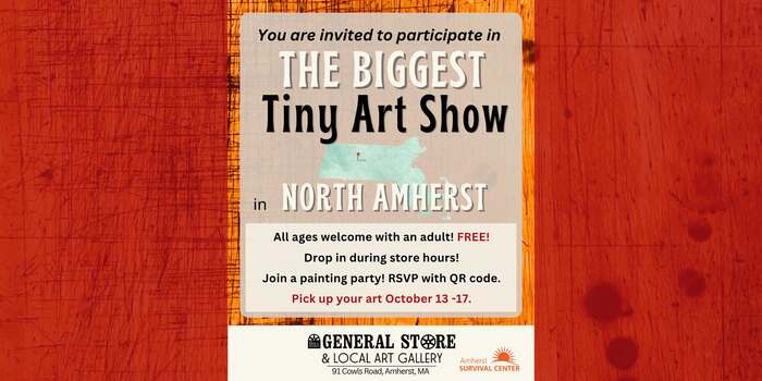 Tiny Art Show in North Amherst