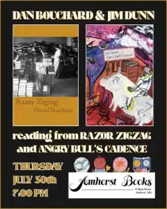 Poetry Reading with Daniel Bouchard & Jim Dunn at Amherst Books