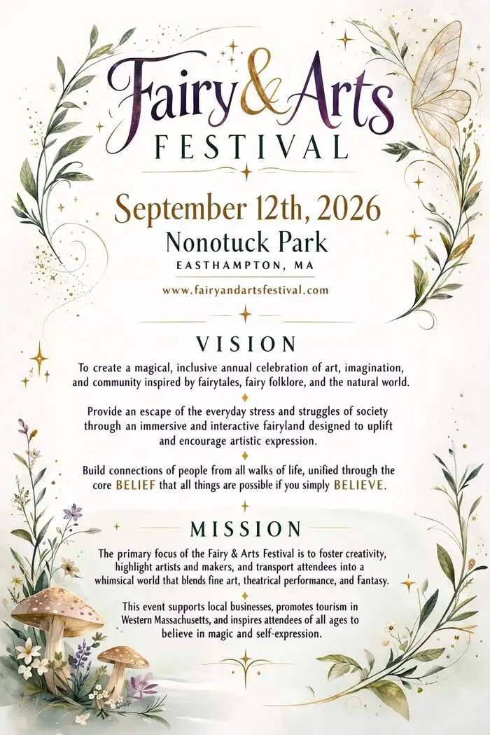Fairy & Arts Festival Easthampton 2026