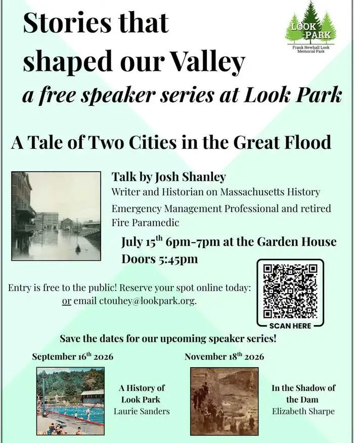 "A Tale of Two Cities in the Great Flood" Talk at Look Park