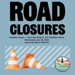 Hamilton Street Closed – July 29, Belchertown
