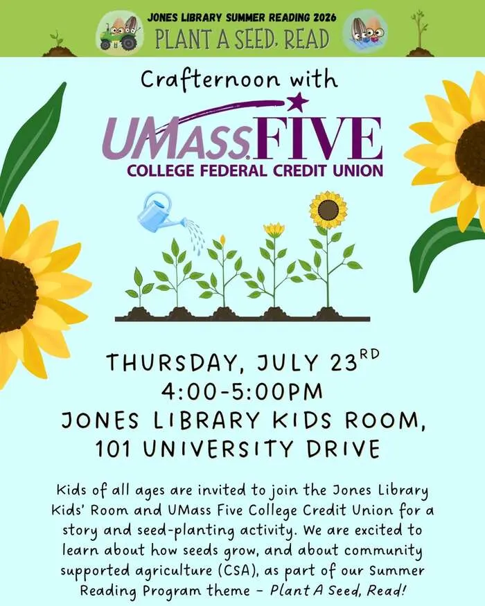Kids Crafternoon at Jones Library