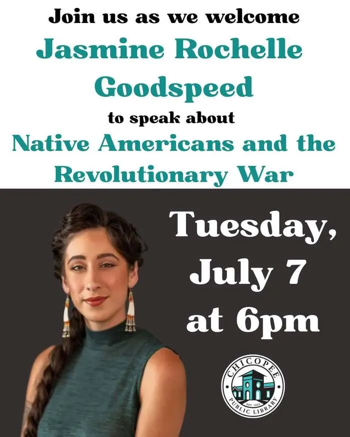 Jasmine Goodspeed Talk at Chicopee Library