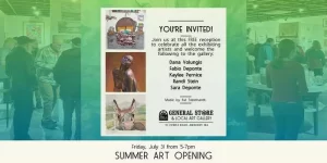 Free Art Opening – July 30, Mill District Gallery