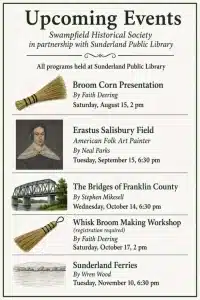 Sunderland Library Historical Talks – Aug-Nov 2026