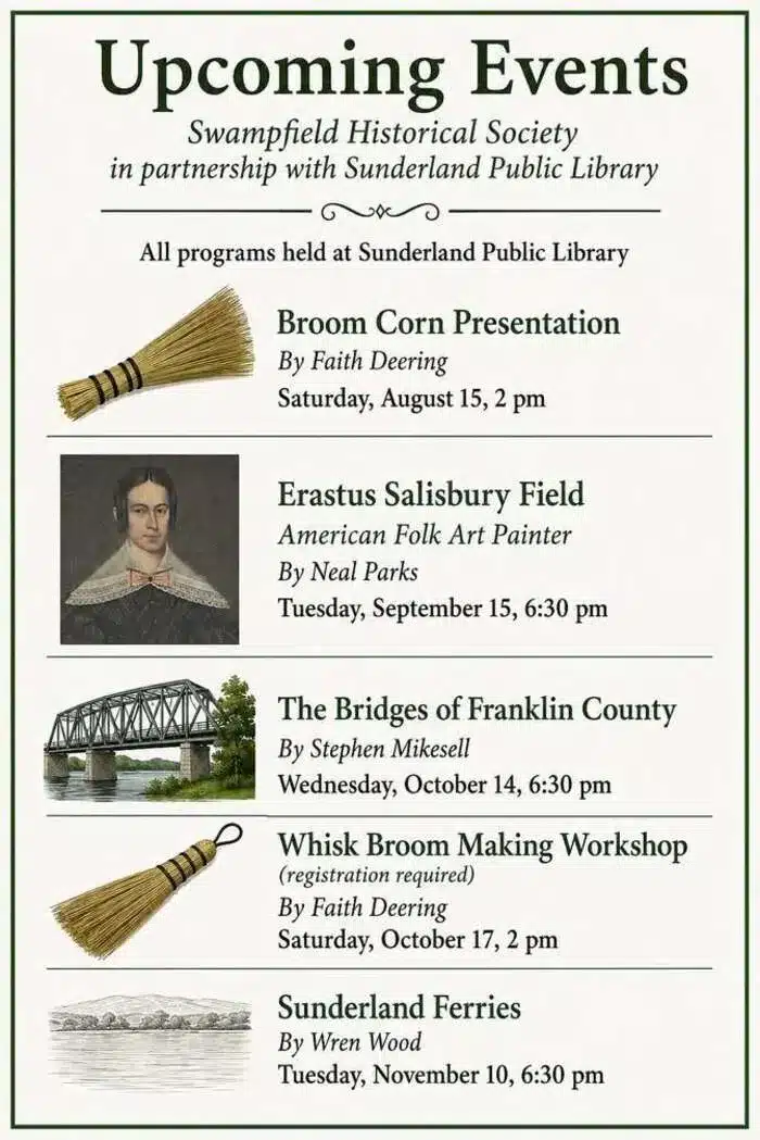 Sunderland Library Historical Talks – Aug-Nov 2026