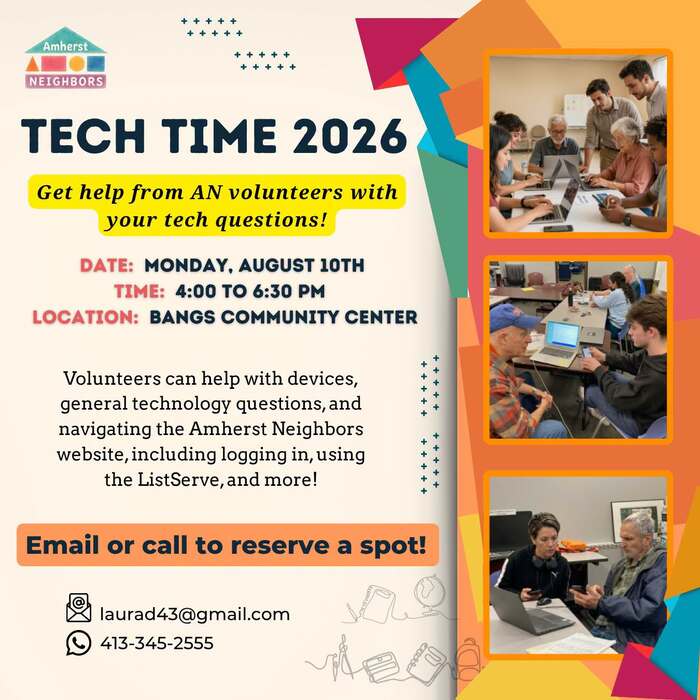 Tech Time at Bangs Community Center