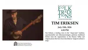 Folk Concert with Tim Eriksen in Hadley