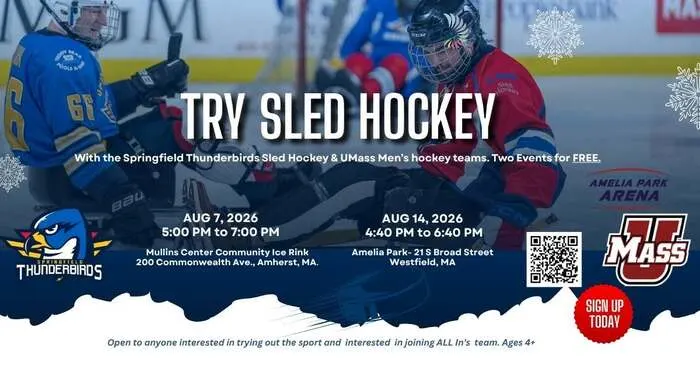 All Abilities Hockey – Aug 7, Mullins Center