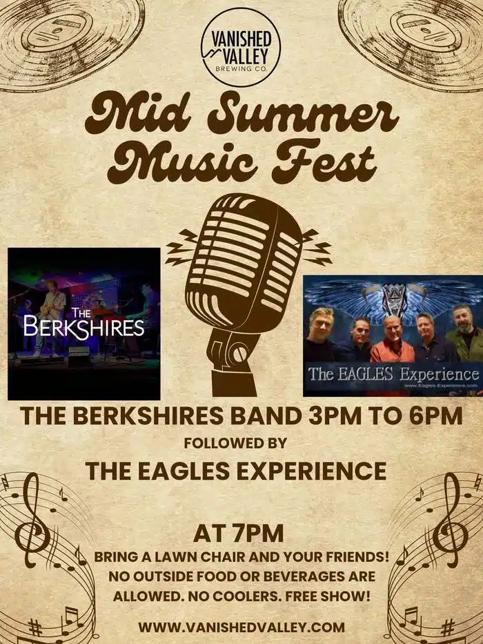 Mid Summer Music Fest at Vanished Valley Brewing