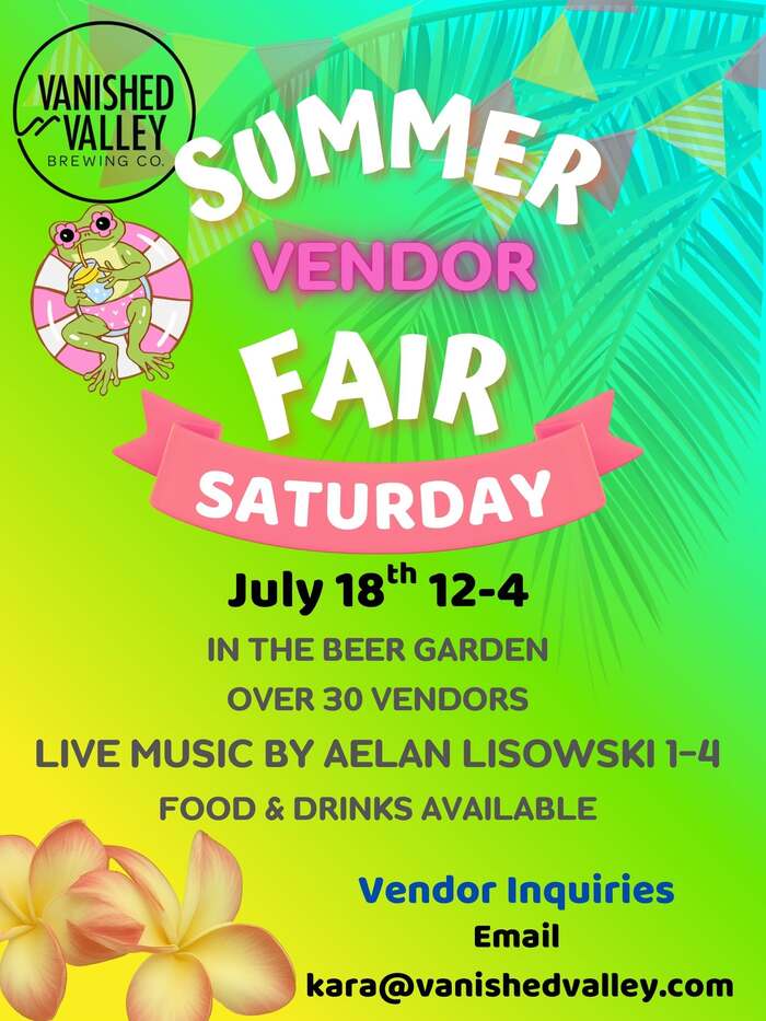 Vanished Valley Vendor Fair