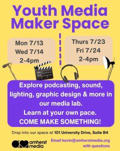 Youth Media Maker Space at Amherst Media