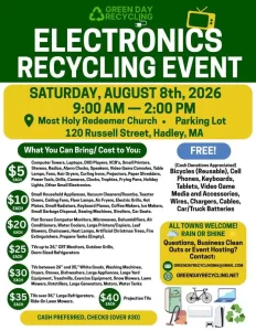 Recycle Electronics & Appliances in Hadley