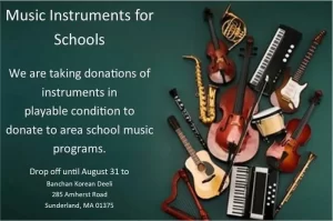 Donate Instruments to Schools – Sunderland Drop-Off