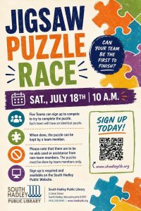 Puzzle Race – South Hadley Library