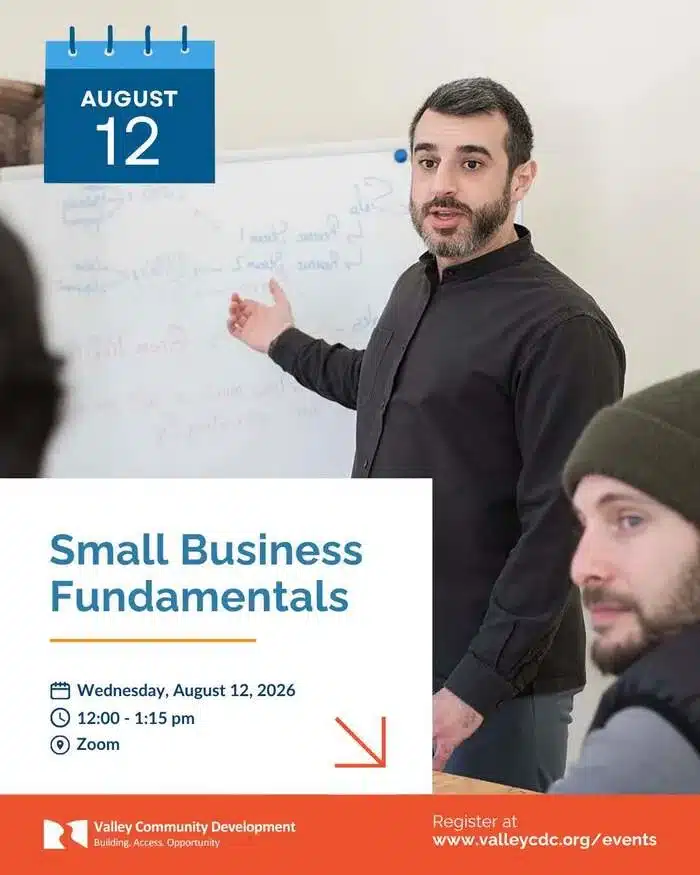 Small Business Workshop – Aug 12, 12 PM, Virtual