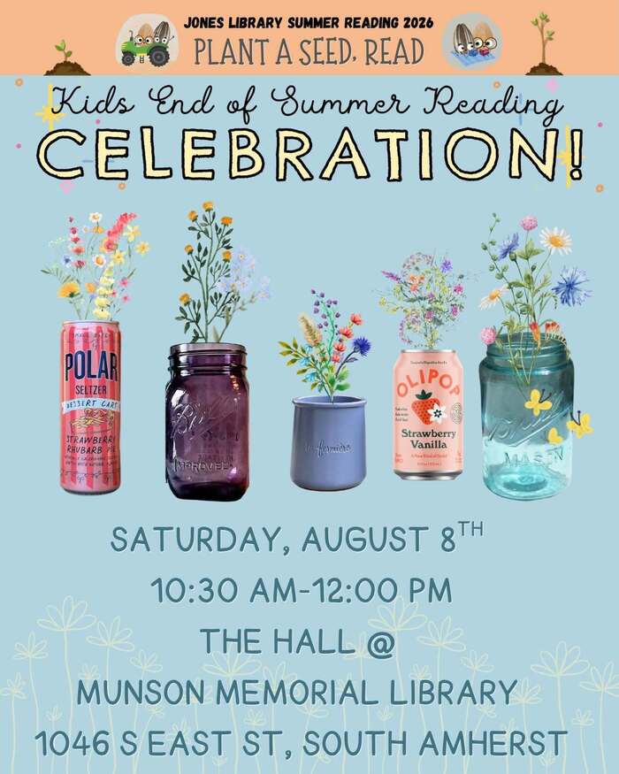 Summer Reading Celebration – Aug 8, 10:30 AM, Munson Library