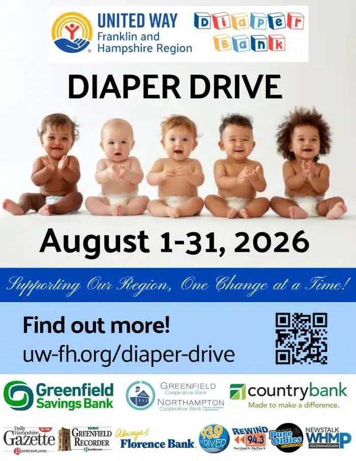 United Way Diaper Drive – Drop Off Diapers & Wipes